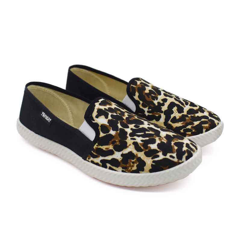 Tomcat Slip - On Canvas Shoes - Leopard - Umoja Africa Kenya